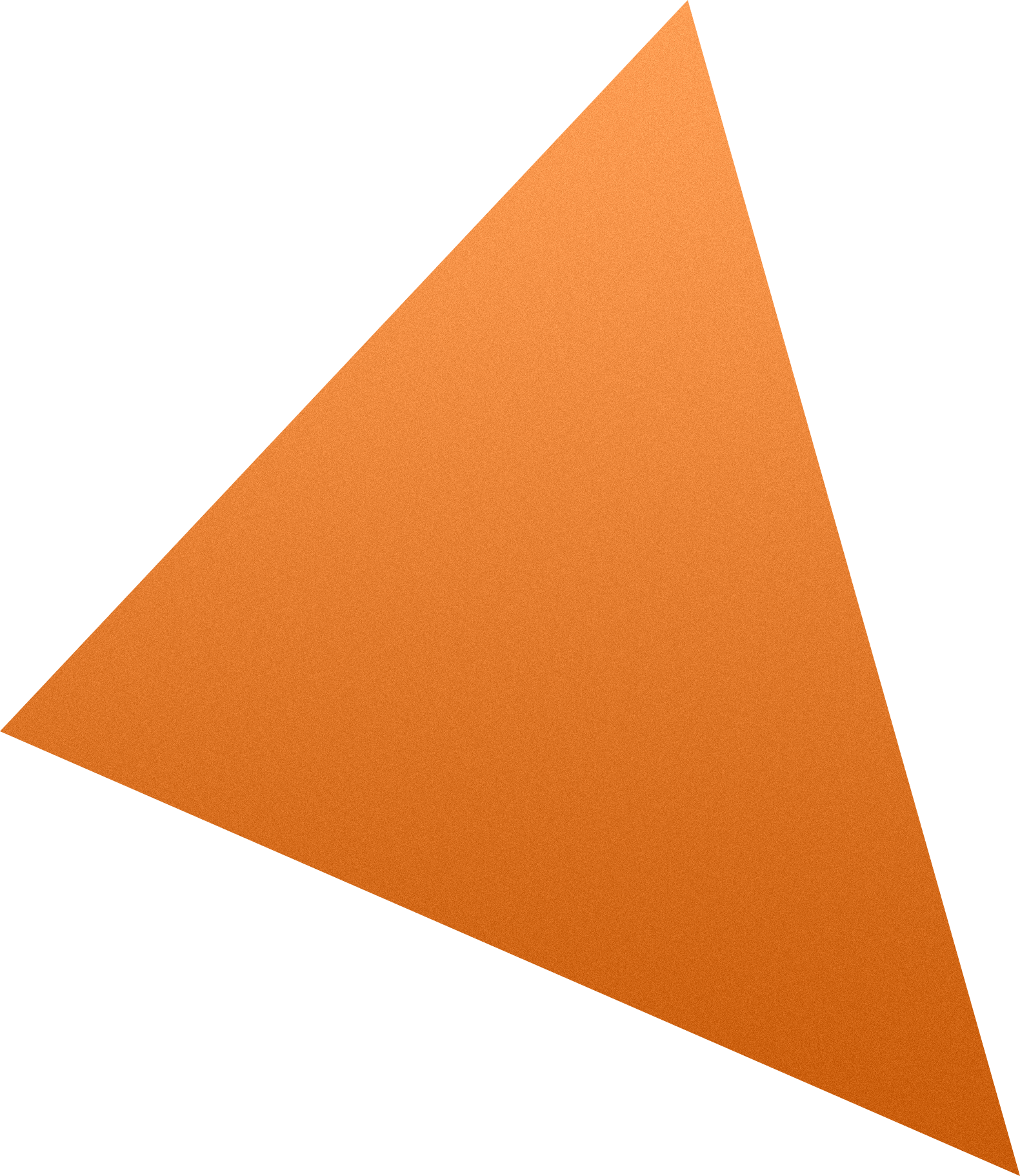 Decorative triangle