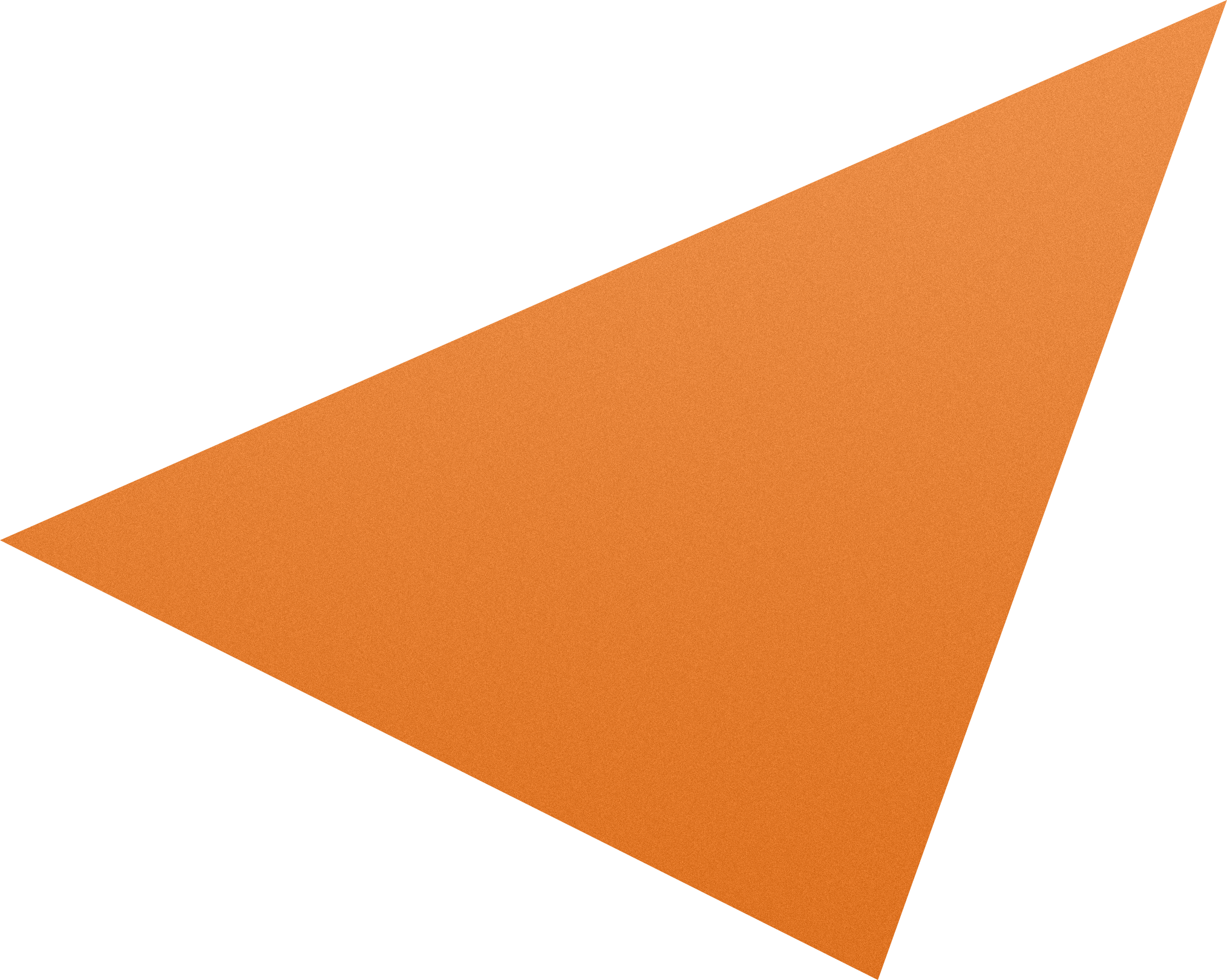 Decorative triangle